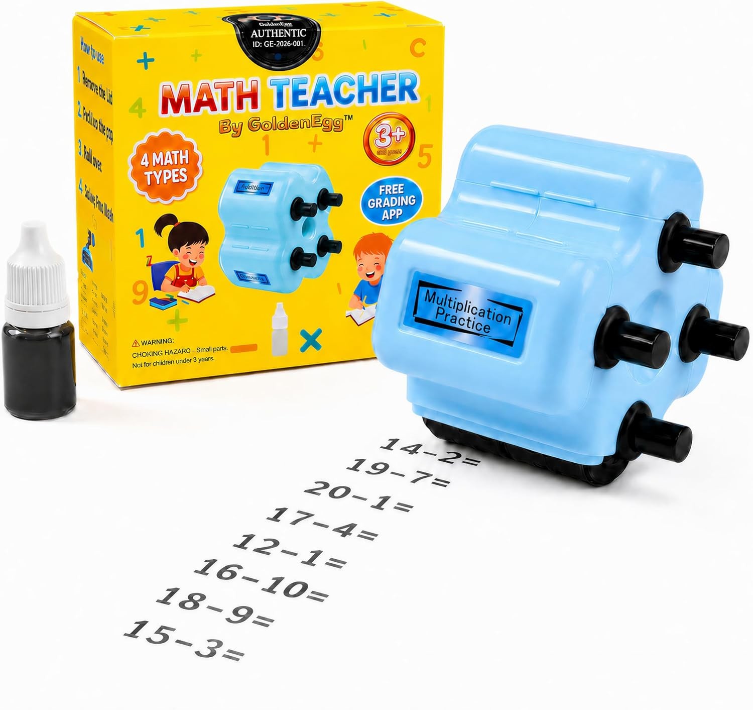 Math Teacher listing on Amazon