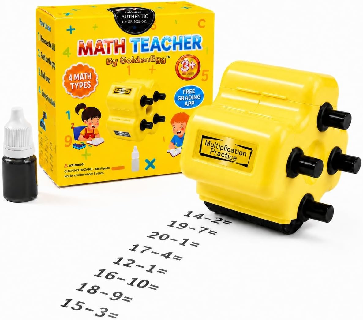 Math Teacher listing on Shopify D2C