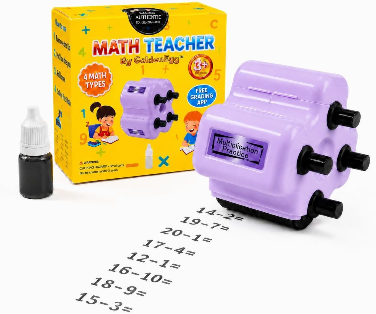 Math Teacher listing on TikTok Shop